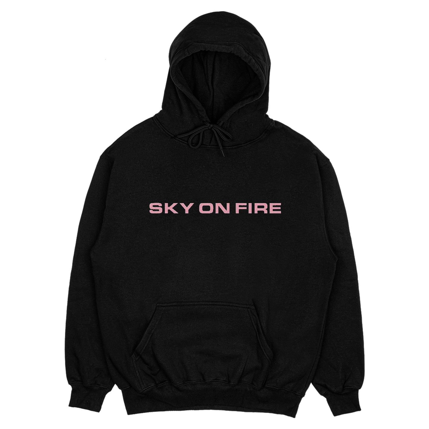 Limited Edition "SKY ON FIRE" Black Hoodie