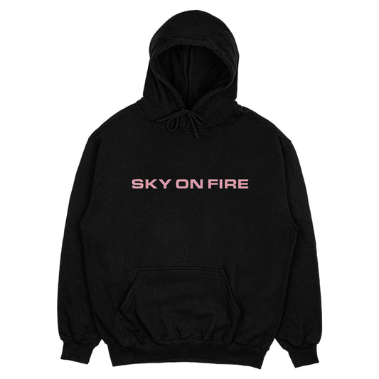Limited Edition "SKY ON FIRE" Black Hoodie