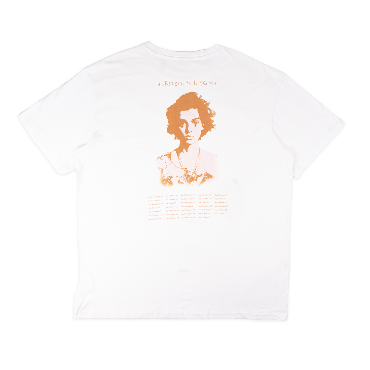 Mehro White Tour Tee